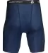 4607 Badger Men's 8" Inseam B-Fit Blended Compress Navy back view