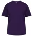 4820 Badger Adult B-Tech Tee Purple front view