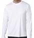482L Hanes Adult Cool DRI White front view