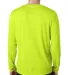 482L Hanes Adult Cool DRI Safety Green back view