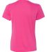 4830 Hanes Ladies' Cool DRI Wow Pink back view
