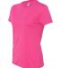 4830 Hanes Ladies' Cool DRI Wow Pink side view
