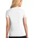 5000L Gildan Missy Fit Heavy Cotton T-Shirt WHITE back view