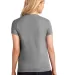 5000L Gildan Missy Fit Heavy Cotton T-Shirt in Graphite heather back view