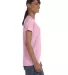 5000L Gildan Missy Fit Heavy Cotton T-Shirt in Light pink side view