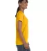 5000L Gildan Missy Fit Heavy Cotton T-Shirt in Gold side view