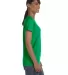 5000L Gildan Missy Fit Heavy Cotton T-Shirt in Irish green side view
