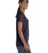 5000L Gildan Missy Fit Heavy Cotton T-Shirt in Blackberry side view