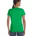5000L Gildan Missy Fit Heavy Cotton T-Shirt in Electric green back view