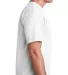 5040 Bayside Adult Short-Sleeve Cotton Tee White side view