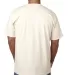 5040 Bayside Adult Short-Sleeve Cotton Tee Natural back view