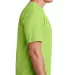 5040 Bayside Adult Short-Sleeve Cotton Tee Lime Green side view