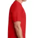 5040 Bayside Adult Short-Sleeve Cotton Tee Red side view