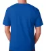 5040 Bayside Adult Short-Sleeve Cotton Tee Royal back view