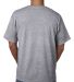 5070 Bayside Adult Short-Sleeve Cotton Tee with Po in Dark ash back view