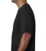 5070 Bayside Adult Short-Sleeve Cotton Tee with Po Black side view
