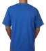 5070 Bayside Adult Short-Sleeve Cotton Tee with Po Royal back view