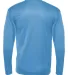 5104 C2 Sport Adult Performance Long-Sleeve Tee Columbia Blue back view