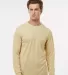 5104 C2 Sport Adult Performance Long-Sleeve Tee Vegas Gold front view