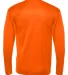 5104 C2 Sport Adult Performance Long-Sleeve Tee Safety Orange back view