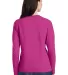 5400L Gildan Missy Fit Heavy Cotton Fit Long-Sleev in Heliconia back view