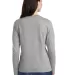 5400L Gildan Missy Fit Heavy Cotton Fit Long-Sleev in Sport grey back view