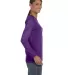5400L Gildan Missy Fit Heavy Cotton Fit Long-Sleev in Purple side view