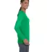5400L Gildan Missy Fit Heavy Cotton Fit Long-Sleev in Irish green side view