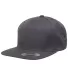 Yupoong 6089M Wool Blend Snapback GREEN Under Bill in Dark heather