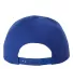 Yupoong 6089M Wool Blend Snapback GREEN Under Bill in Royal blue back view