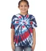 Dynomite 20BTD Tie-Dye Youth Rainbow Cut Spiral Te in Americus front view