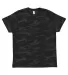 6101 LA T Youth Fine Jersey T-Shirt in Storm camo front view