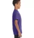 6101 LA T Youth Fine Jersey T-Shirt in Vintage purple side view