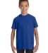 6101 LA T Youth Fine Jersey T-Shirt in Vintage royal front view