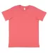 6101 LA T Youth Fine Jersey T-Shirt in Passionfruit front view