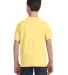 6101 LA T Youth Fine Jersey T-Shirt in Butter back view
