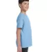 6101 LA T Youth Fine Jersey T-Shirt in Light blue side view