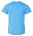 6101 LA T Youth Fine Jersey T-Shirt in Aqua back view