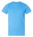 6101 LA T Youth Fine Jersey T-Shirt in Aqua front view