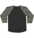 6130 LA T Youth Vintage Baseball T-Shirt in Vn smke/ vn camo back view