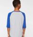6130 LA T Youth Vintage Baseball T-Shirt in Vintage heather/vintage royal