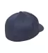6277Y Flexfit Youth Wooly 6-Panel Cap in Navy back view