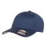6277Y Flexfit Youth Wooly 6-Panel Cap in Navy front view