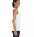 64200L Gildan Junior Fit Softstyle Tank Top in White side view