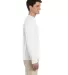 64400 Gildan Adult Softstyle Long-Sleeve T-Shirt in White side view