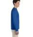 64400 Gildan Adult Softstyle Long-Sleeve T-Shirt in Royal side view