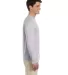 64400 Gildan Adult Softstyle Long-Sleeve T-Shirt in Rs sport grey side view