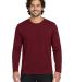 64400 Gildan Adult Softstyle Long-Sleeve T-Shirt in Garnet