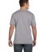 6901 LA T Adult Fine Jersey T-Shirt in Heather back view