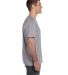 6901 LA T Adult Fine Jersey T-Shirt in Heather side view
